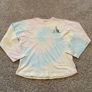 Disney Pastel Tie-Dye Long Sleeve Disney spirit jersey